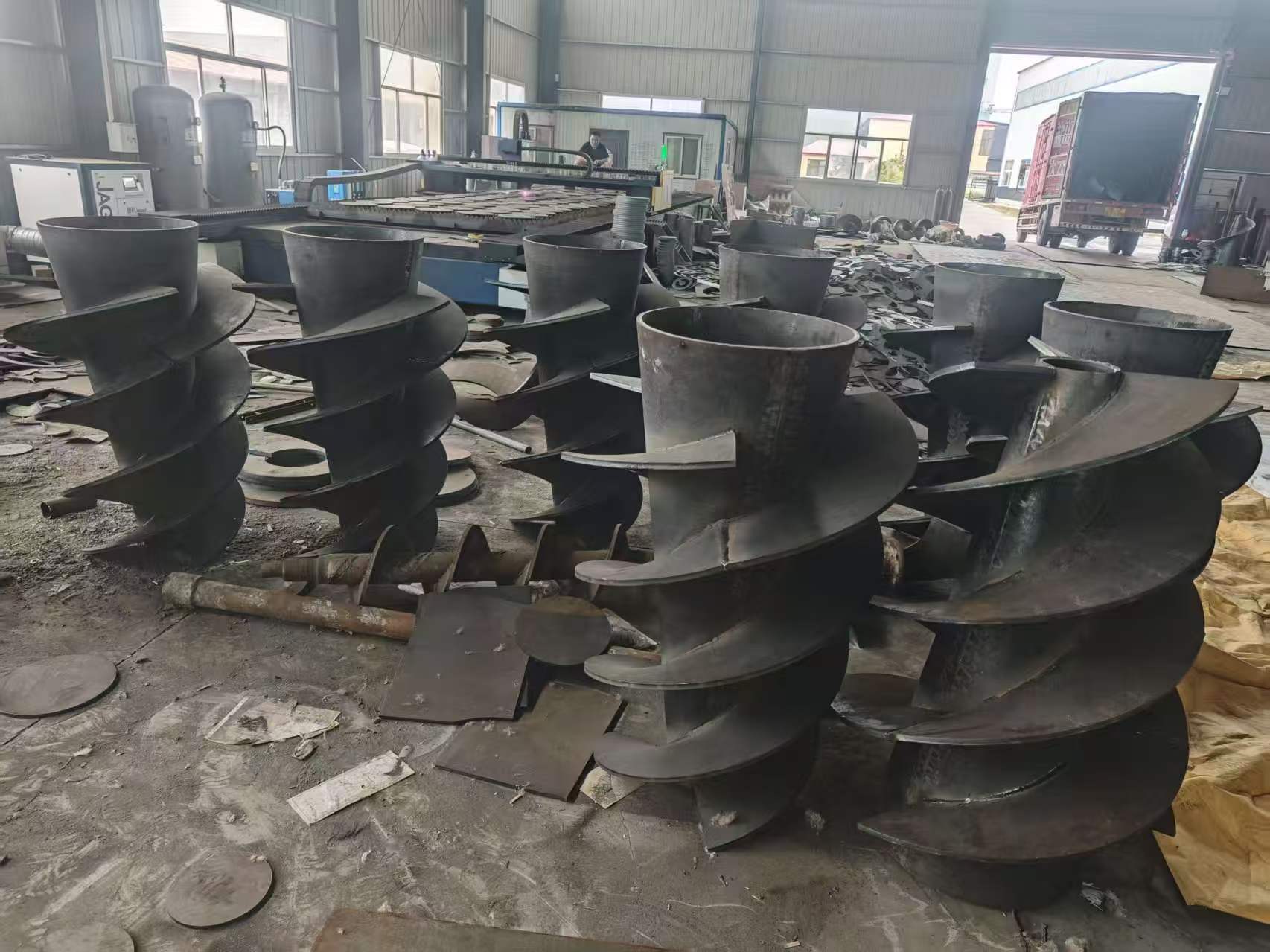 儋州市无轴螺旋输送机碳钢螺旋叶片 - 厂家